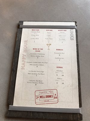 Menu photo 8 Novecento Doral, FL
