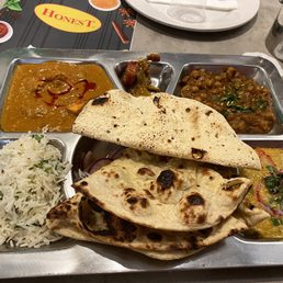Punjabi Thali --simply superb! TRY IT, you won't be disappointed! Punjabi Thali --simply superb! TRY IT, you won't be disappointed!