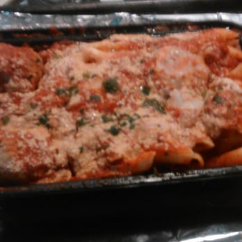 Alfredo's Italian Kitchen - Zita w marinaro & meatball dish. Decent portion for 2. 10.50 - Pizza Near Me - Somerville, Massachusetts