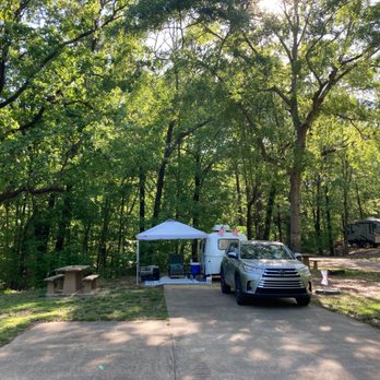 Wallace Creek Campground - Our large campsite with extra space for parking more than one car. - Campgrounds Near Me - Enid, Mississippi Wallace Creek Campground - Our large campsite with extra space for parking more than one car. - Campgrounds Near Me - Enid, Mississippi