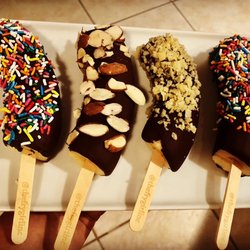 We use dairy free Santa Barbara chocolate so everyone can enjoy! Vegan, lactose free & gluten free!!!