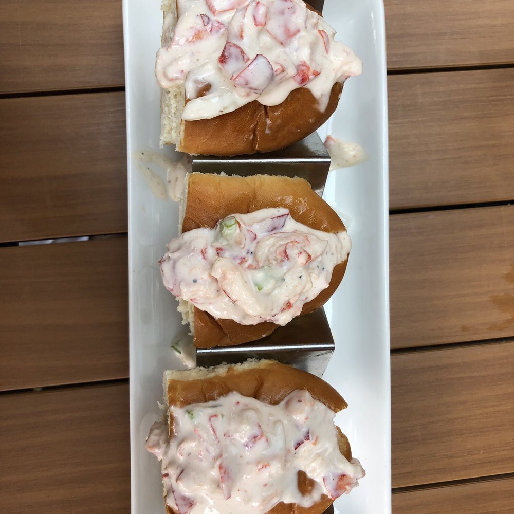 Station 117 - Lobster roll with a lot of sauce ... $5 worth of lobster charged at $20 - Seafood Near Me - Beach Haven, New Jersey Station 117 - Lobster roll with a lot of sauce ... $5 worth of lobster charged at $20 - Seafood Near Me - Beach Haven, New Jersey