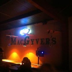 MacGyver's - Back wall by shuffle board