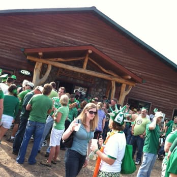Lumberjack Saloon & Eatery - a crowd of people wearing green - New American Near Me - Webb Lake, Wisconsin Lumberjack Saloon & Eatery - a crowd of people wearing green - New American Near Me - Webb Lake, Wisconsin