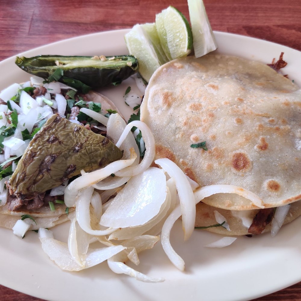 Tacos Mister Pancho - a plate of food - Mexican Near Me - Ontario, California Tacos Mister Pancho - a plate of food - Mexican Near Me - Ontario, California