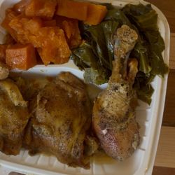 Roasted Baked Chicken Platter