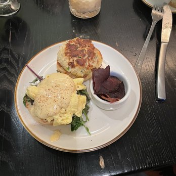 Buttermilk & Bourbon - Crab cake benedict - Southern Near Me - Boston, Massachusetts