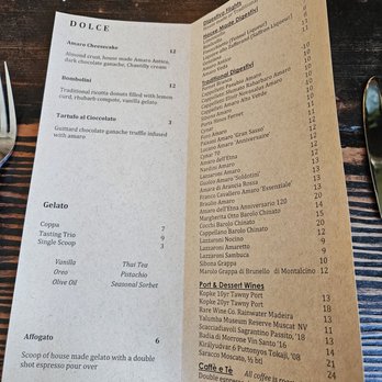 Spuntino - Dessert menu & drinks - Italian Near Me - Denver, Colorado Spuntino - Dessert menu & drinks - Italian Near Me - Denver, Colorado