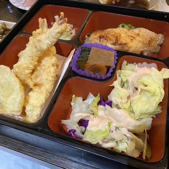 Kabuki Restaurant - Kabuki Teishoku B with Misoyaki Butterfish and Tempura... - Japanese Near Me - Aiea, Hawaii Kabuki Restaurant - Kabuki Teishoku B with Misoyaki Butterfish and Tempura... - Japanese Near Me - Aiea, Hawaii