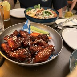 Fireside - Great Wolf Lodge - Sweet and spicy wings