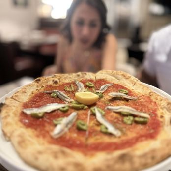 Osteria Alberico - Pizza with anchovies. - Pizza Near Me - Englewood, Colorado Osteria Alberico - Pizza with anchovies. - Pizza Near Me - Englewood, Colorado