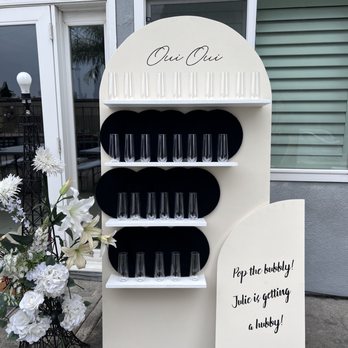 Simple Little Occasions - Back drop Susan and small board with customized paint and wording - Party Equipment Rentals Near Me Simple Little Occasions - Back drop Susan and small board with customized paint and wording - Party Equipment Rentals Near Me