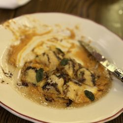 Pelato - The ravioli with butternut squash and brown butter