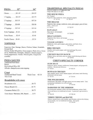 Menu photo 6 Stein Brothers Pizza Cedar Springs, MI Menu photo 6 Stein Brothers Pizza Cedar Springs, MI