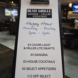 Happy hour description