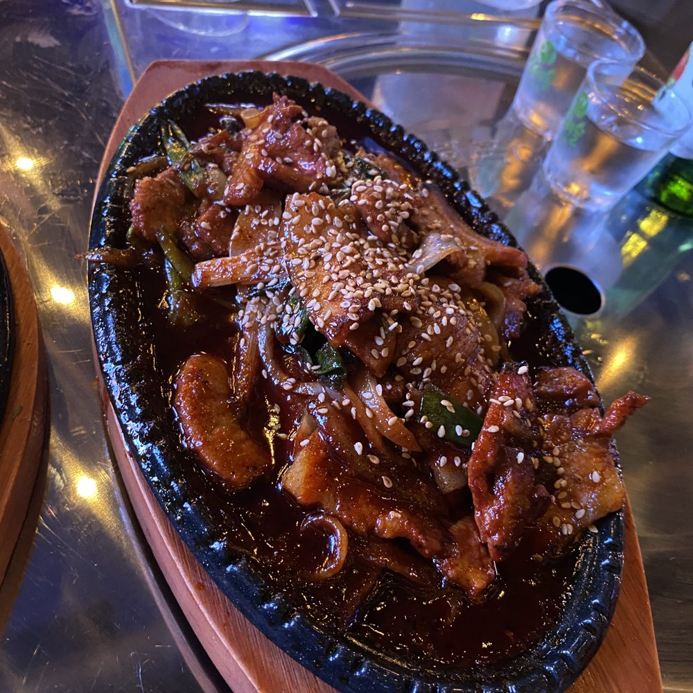 Soju Blues - Spicy Pork Bulgogi - Korean Near Me - Houston, Texas