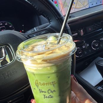 Aroma - DD - Banana Cream Matcha   so good - Desserts Near Me - San Jose, California