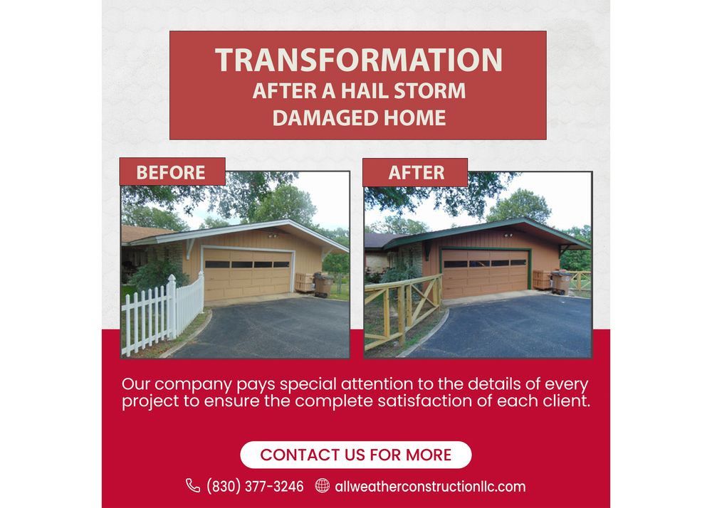 Slide of All Weather Roofing & Remodeling