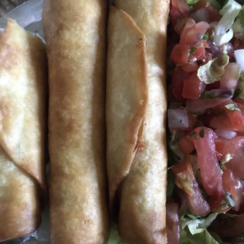 Habanero Cafe Mexican Grill - Flautas were way better than the steak tacos I had. - Mexican Near Me - Brooklyn, New York