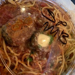 Spaghetti and Meatball