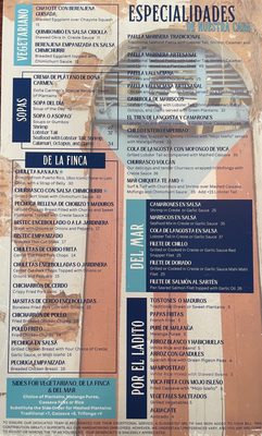 Menu photo 4 Vejigantes Boston, MA
