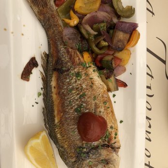 La Tavernetta - Dorado with vegetables - Mediterranean Near Me - Graz, 6