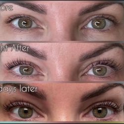 Beauty Witched - My lashes looking amazing after my lash lift.
