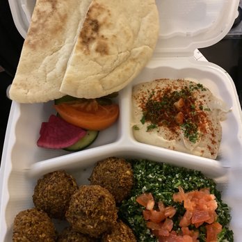 Falafel, Etc - Falafel Plate (to-go order) - Middle Eastern Near Me - Fremont, California