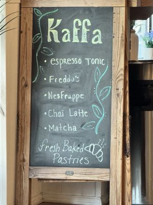 Menu photo 1 Kaffa Espresso Bar Jersey City, NJ Menu photo 1 Kaffa Espresso Bar Jersey City, NJ