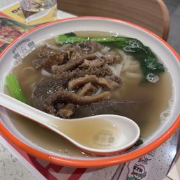 Joy's Rice Noodles Soup w/ Beef Tripe  @teeeeeeeeeeem