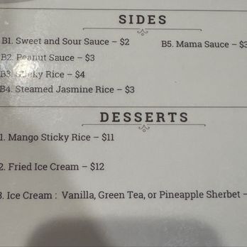 Curry Leaf - Desserts & Sides - Thai Near Me - Eureka, California Curry Leaf - Desserts & Sides - Thai Near Me - Eureka, California