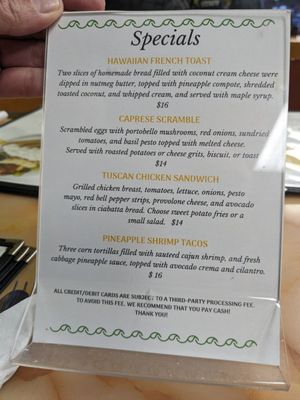 Menu photo 7 Abeja's House Cafe Asheville, NC