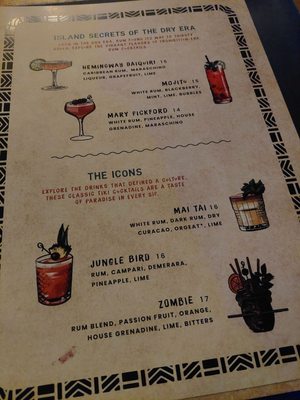 Menu photo 6 Rum Row Tiki Bar Chanhassen, MN Menu photo 6 Rum Row Tiki Bar Chanhassen, MN