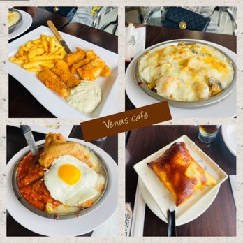 Venus Cafe - Fish and fries, 13. Fish Filet with White Sauce, 1. Big Brother, seafood soup puff pastry - Coffee & Tea Near Me - San Jose, California