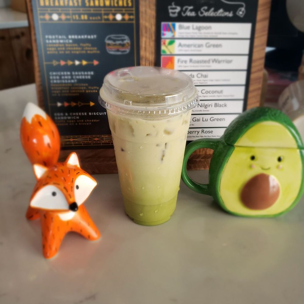 Foxtail Coffee - Clermont - Match Green Tea with Peppermint and Oat Milk. Soooooo fudgin delicious!!! - Coffee Roasteries Near Me - Clermont, Florida Foxtail Coffee - Clermont - Match Green Tea with Peppermint and Oat Milk. Soooooo fudgin delicious!!! - Coffee Roasteries Near Me - Clermont, Florida