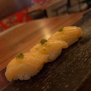 Uchi Miami - Dayboat scallop nigir - Asian Fusion Near Me - Miami, Florida Uchi Miami - Dayboat scallop nigir - Asian Fusion Near Me - Miami, Florida