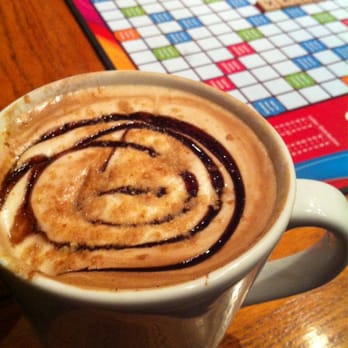 Crave Coffee Bar - Chocolate biscotti latte with soy and a game of Scrabble. - Coffee & Tea Near Me - Tucson, Arizona Crave Coffee Bar - Chocolate biscotti latte with soy and a game of Scrabble. - Coffee & Tea Near Me - Tucson, Arizona