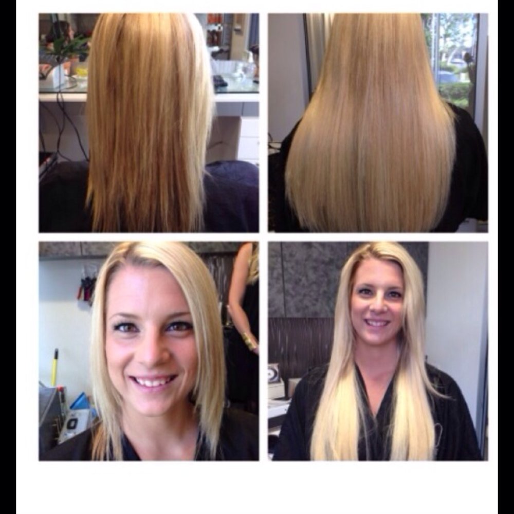 Studio LV - Before and After - Hair Extensions Near Me - Newport Beach, California
