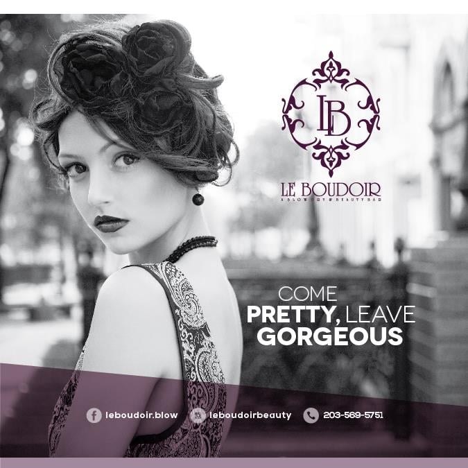 Le Boudoir Blow Dry Bar - Darien Logo
