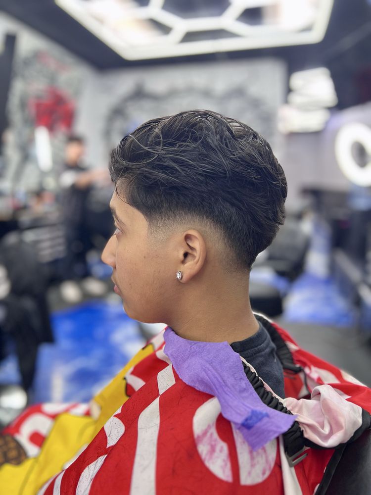 Phaded Barber Shop Logo