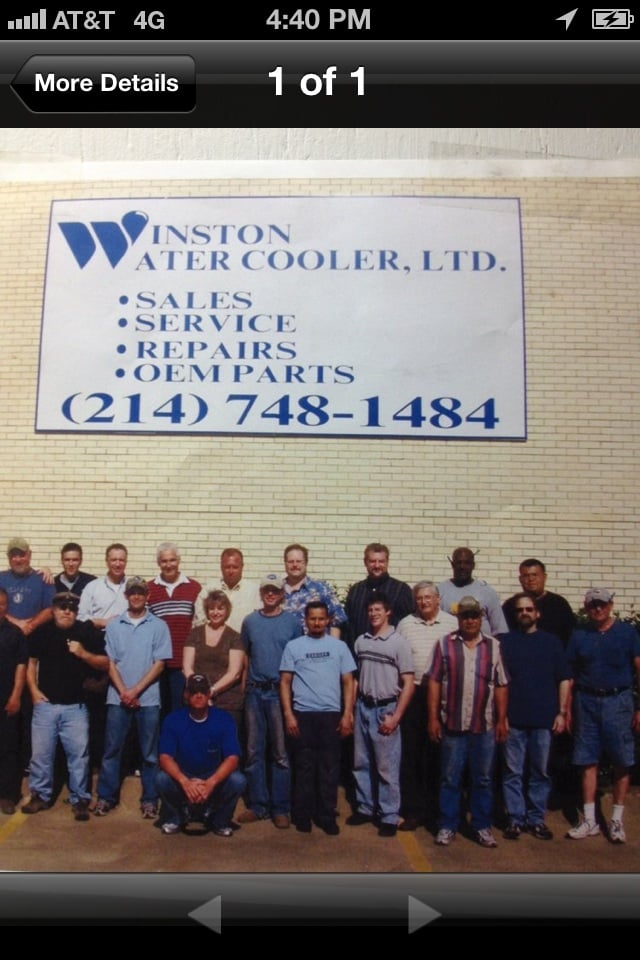 WINSTON WATER COOLER LIMITED 6626 Oakbrook Blvd, Dallas, Texas