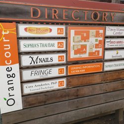 Orangecourt - Same stuff different day. Not exactly a shopping center. Here's a list of businesses so you don't run through them in your review of here.