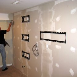 Toronto Home Theater - Reinforced Wall for 7 TV's