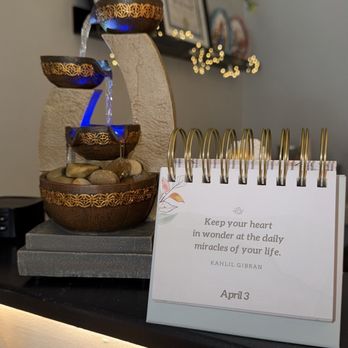 Lunar Flow - Inspiration and cute waterfall, which is on the reception desk - Massage Therapy Near Me - Lebanon, Pennsylvania Lunar Flow - Inspiration and cute waterfall, which is on the reception desk - Massage Therapy Near Me - Lebanon, Pennsylvania