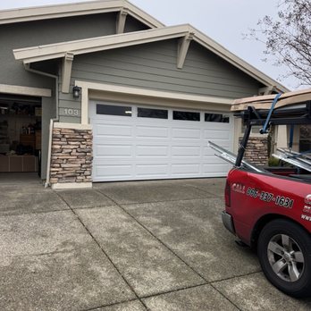 Local Garage Doors - First one completed - Garage Door Services Near Me Local Garage Doors - First one completed - Garage Door Services Near Me