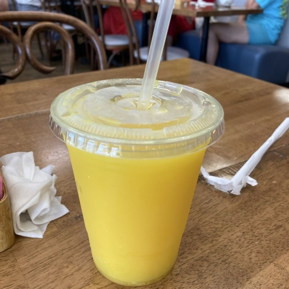 fresh squeezed oj, tall, $9 fresh squeezed oj, tall, $9