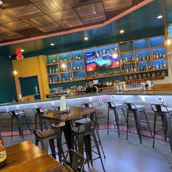 La Cruderia - the interior of a restaurant - Mexican Near Me - Houston, Texas