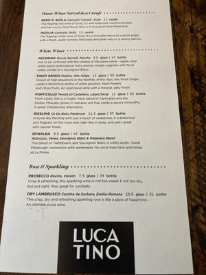 Menu photo 4 Lucatino Carnegie, PA