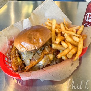 Good Buns - Signature Good Buns Smash with fries - tasty and filling! - Burgers Near Me - Buena Park, California Good Buns - Signature Good Buns Smash with fries - tasty and filling! - Burgers Near Me - Buena Park, California