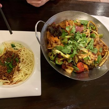 Five Spices House - Boston - Dan Dan noodles & spicy veggie dry pot - Szechuan Near Me - Boston, Massachusetts Five Spices House - Boston - Dan Dan noodles & spicy veggie dry pot - Szechuan Near Me - Boston, Massachusetts